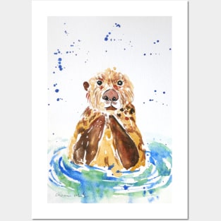 Otter Posters and Art